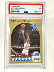 1990 Hoops Michael Jordan All-Star PSA 7