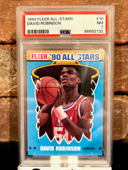 1990 Fleer All-Stars David Robinson PSA 7