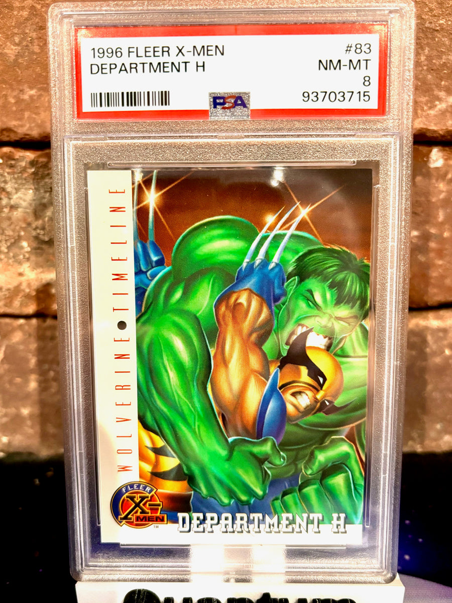 1996 Fleer X-Men Department H PSA 8