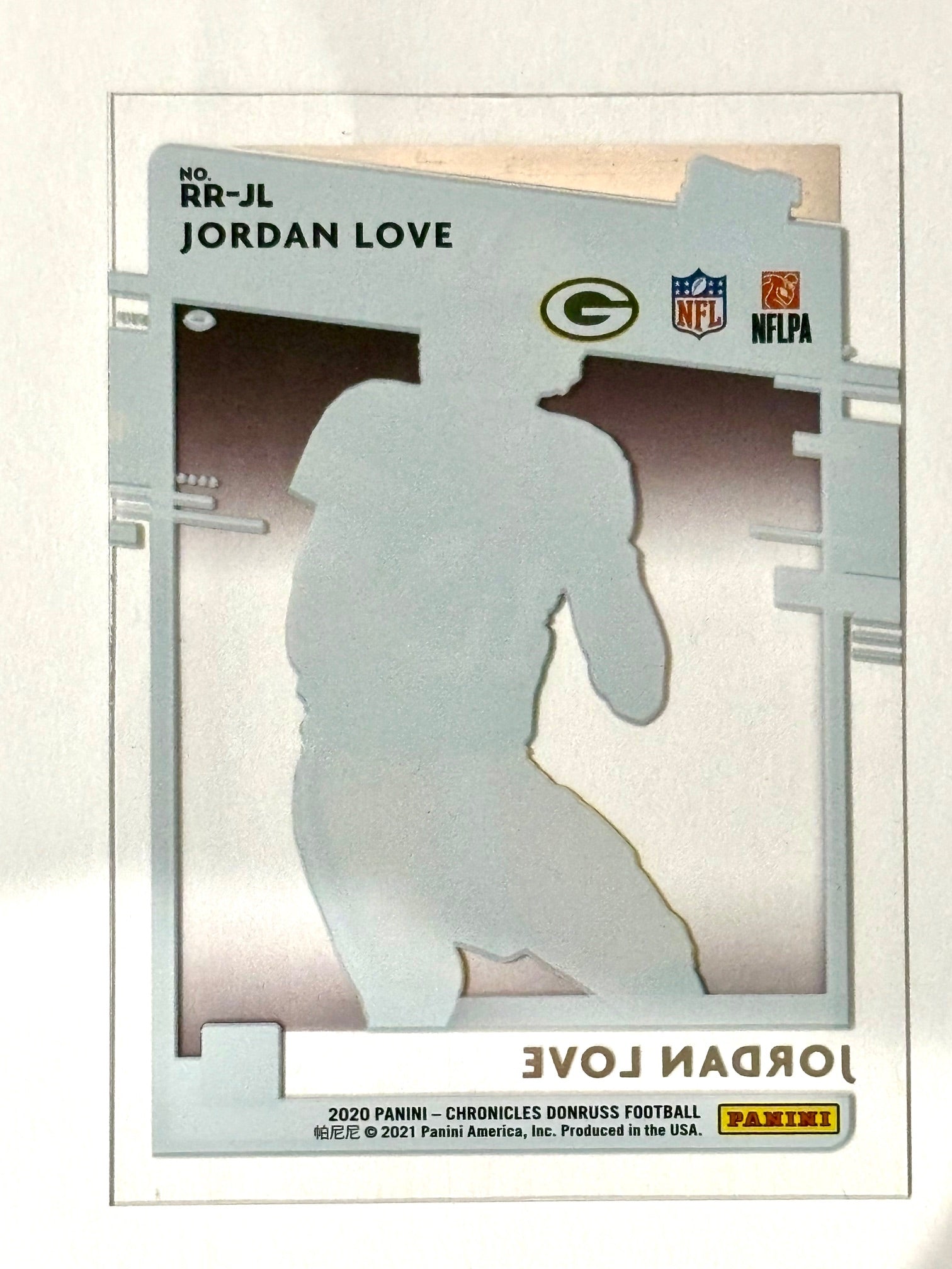 2020 Panini Chronicles Donruss Clearly Jordan Love Rated Rookie