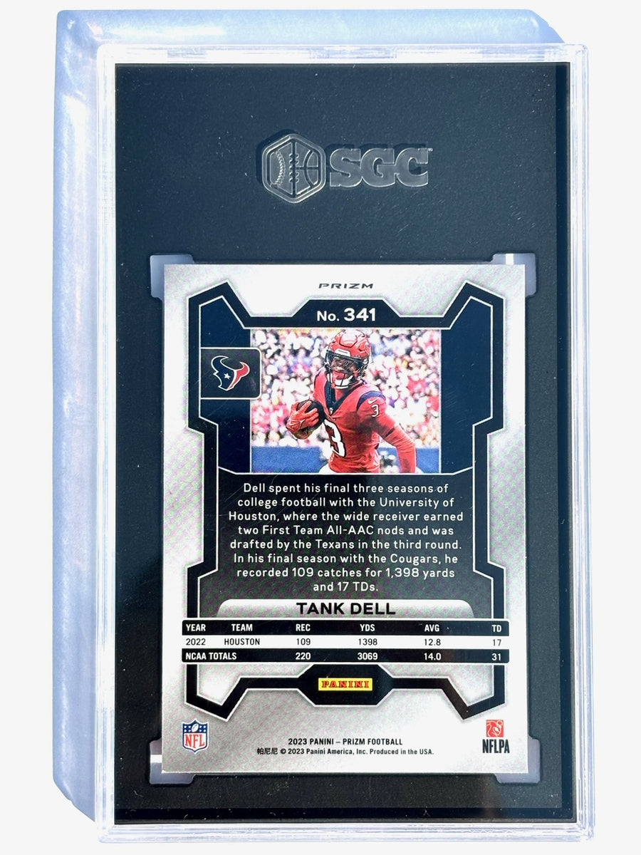 2023 Panini Prizm Tank Dell Lazer Prizm SGC 9