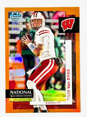 2024 NSCC Wrapper Redemption Bowman Chrome University Tyler Van Dyke Orange /25